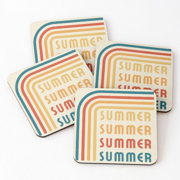Item preview, Retro Rainbow Summer Stack Vintage 70s Summer Vibes Design designed and sold by HYPNK.