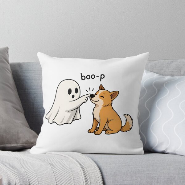 Item preview, Ghost Booping Dog Funny Halloween Dog Lover Gift designed and sold by OlyvieArt.