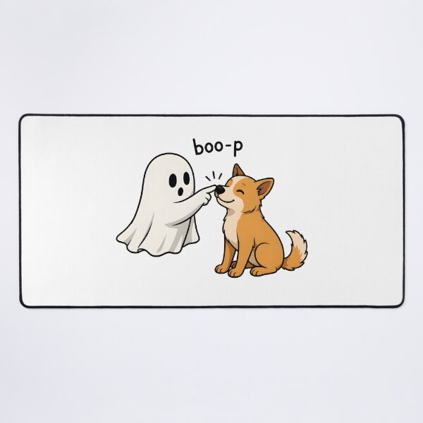 Item preview, Ghost Booping Dog Funny Halloween Dog Lover Gift designed and sold by OlyvieArt.