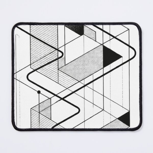 Item preview, Do Not Follow the Line | Minimalist Geometric T-Shirt designed and sold by rigelcreation.