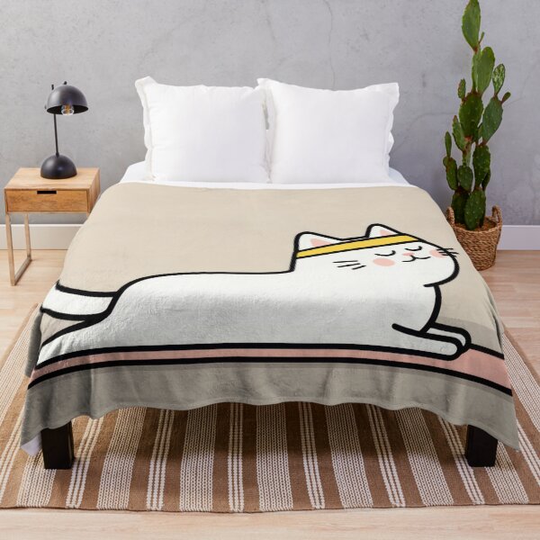 Item preview, Cat doing yoga on mat designed and sold by anytka.