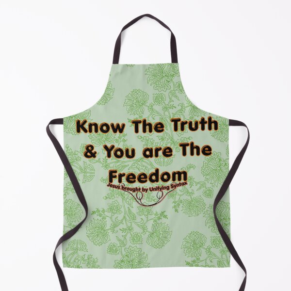 Item preview, Know the Truth and You Are the Freedom - Inspiring Motivational Minimalism Products designed and sold by UnifyingSyntax.
