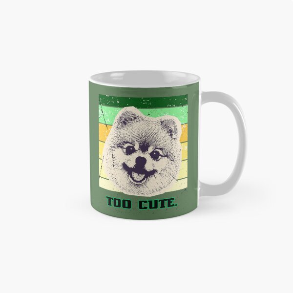 Item preview, Too Cute Vintage Pomeranian Graphic designed and sold by AhmadAnnaPrints.