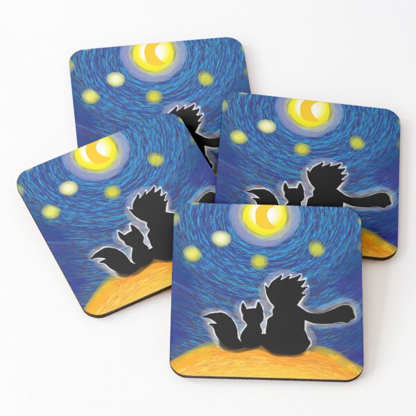 Item preview, cosmic friendship under the moon designed and sold by Jay21743ori.