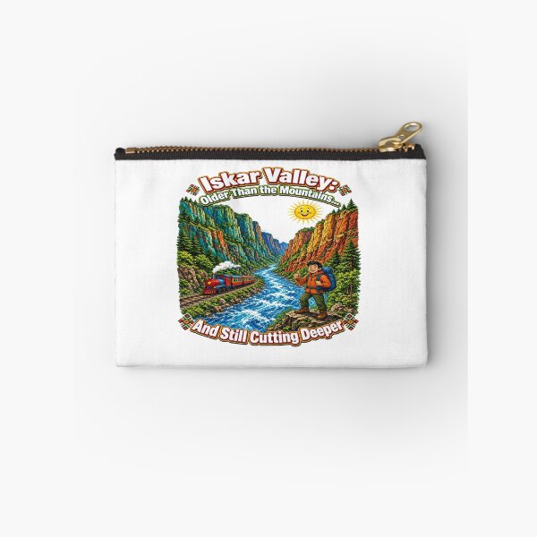 Item preview, Iskar Valley: Older Than the Mountains... And Still Cutting Deeper - Bulgaria Scenic Railway T-Shirt designed and sold by Sushikidsntoddlers.