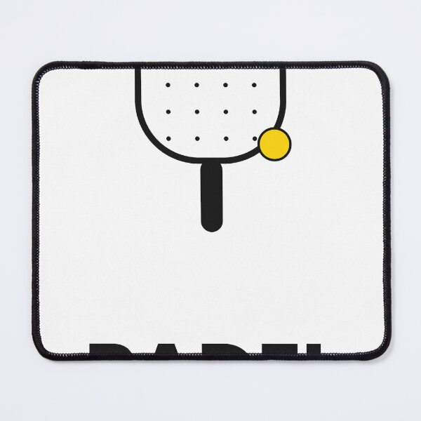 Item preview, Padel Is My Therapy Funny Quote designed and sold by CourtCultureHQ.
