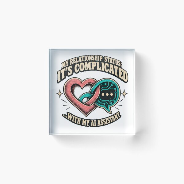 Item preview, Funny Relationship Status Shirt | AI Assistant Joke Tee | Sarcastic Single Humor T-Shirt designed and sold by RokomariFabric.