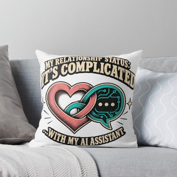 Item preview, Funny Relationship Status Shirt | AI Assistant Joke Tee | Sarcastic Single Humor T-Shirt designed and sold by RokomariFabric.