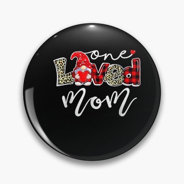 Item preview, One Loved Mom Gnome Leopard Red Plaid Mother's Day designed and sold by WhimsyWeird.