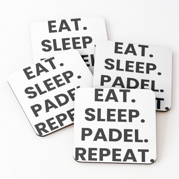 Item preview, Eat Sleep Padel Repeat Funny designed and sold by CourtCultureHQ.