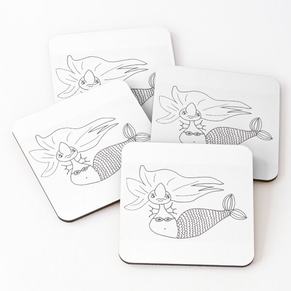 Item preview, Meerjungfrau - Nixe - Mermaid designed and sold by Anke‘s Bazaar.