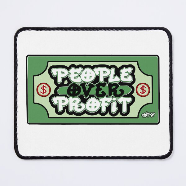 Item preview, People Over Profit designed and sold by ANT-X.