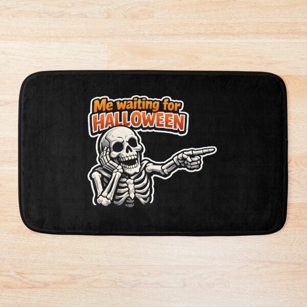 Item preview, Halloween Funny Skeleton Meme Gift Me Waiting For designed and sold by Artycom.