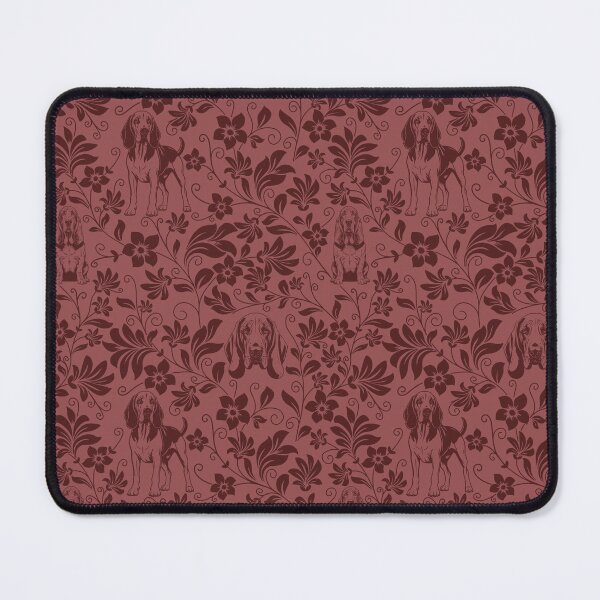 Item preview, Bloodhound Floral Pattern | Elegant Botanical Dog Design Red designed and sold by WildLakePatterns.