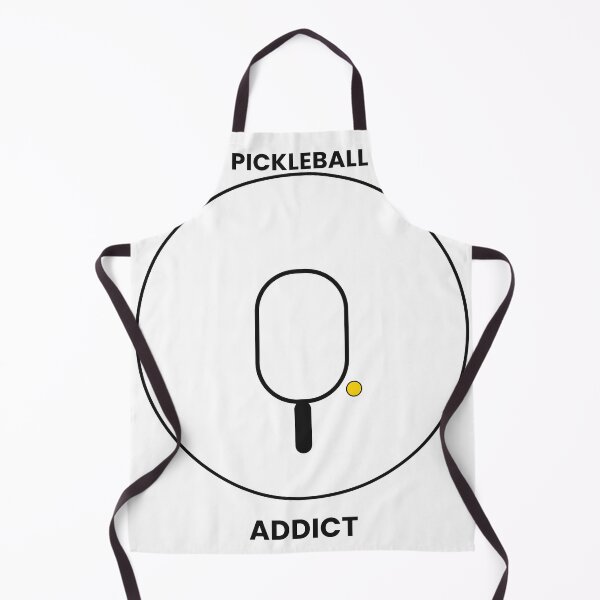 Item preview, Pickleball Addict Badge Design designed and sold by CourtCultureHQ.