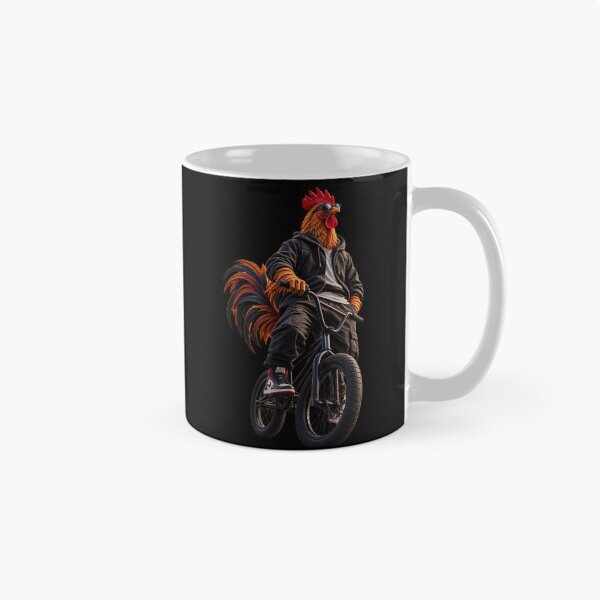 Item preview, Rooster BMX Rider – Funny Chicken Bicycle Street Riding designed and sold by FXFandomFactory.
