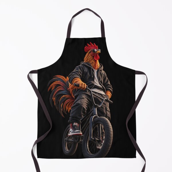 Item preview, Rooster BMX Rider – Funny Chicken Bicycle Street Riding designed and sold by FXFandomFactory.
