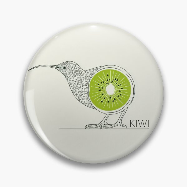 Item preview, Kiwi bird with a green inside designed and sold by anytka.
