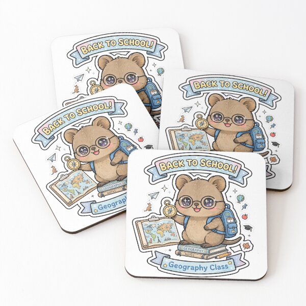 Item preview, Kawaii Quokka Geography Class Explorer designed and sold by Wildlife-Walk.