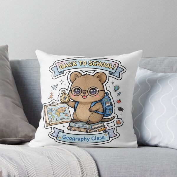 Item preview, Kawaii Quokka Geography Class Explorer designed and sold by Wildlife-Walk.