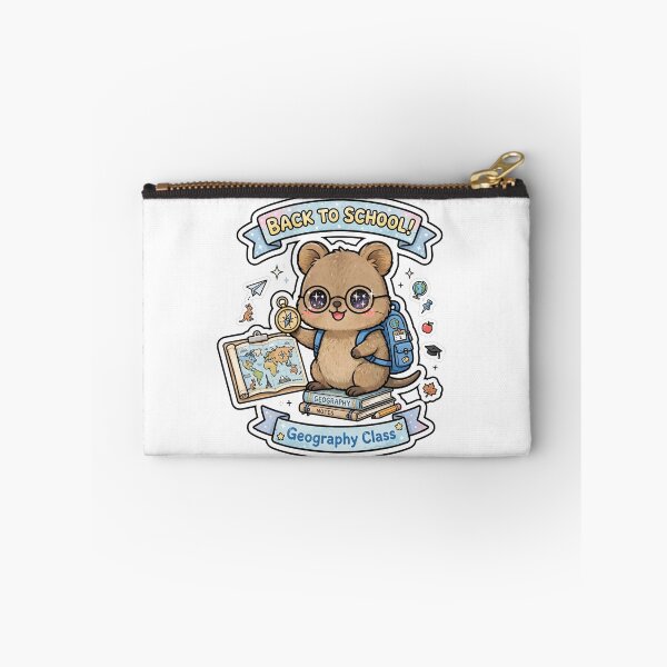 Item preview, Kawaii Quokka Geography Class Explorer designed and sold by Wildlife-Walk.