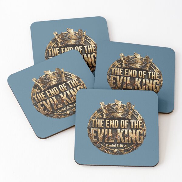 Item preview, The End of the Evil King DANIEL 5 : 18 - 21 designed and sold by PaintMeWorld.