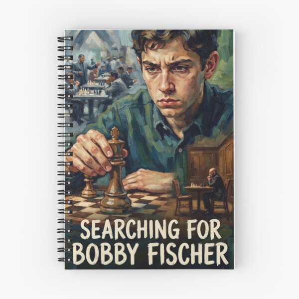 Artikelvorschau, Suche nach einer Hommage an Bobby Fischer durch bildende Kunst entworfen und verkauft von Art's Diner.