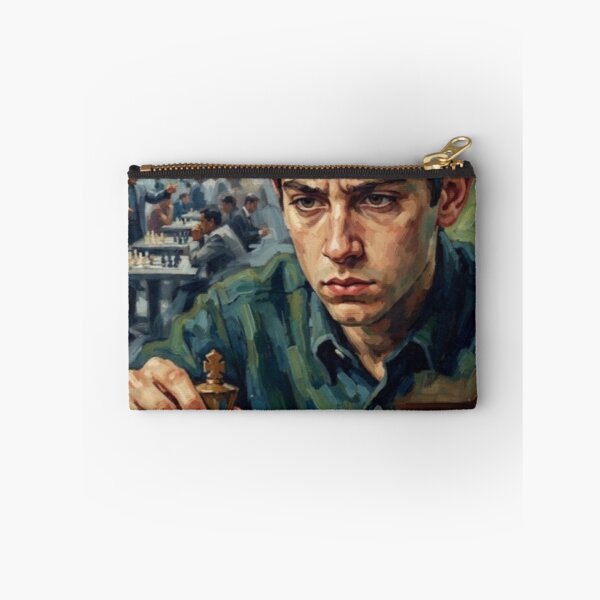 Artikelvorschau, Suche nach einer Hommage an Bobby Fischer durch bildende Kunst entworfen und verkauft von Art's Diner.