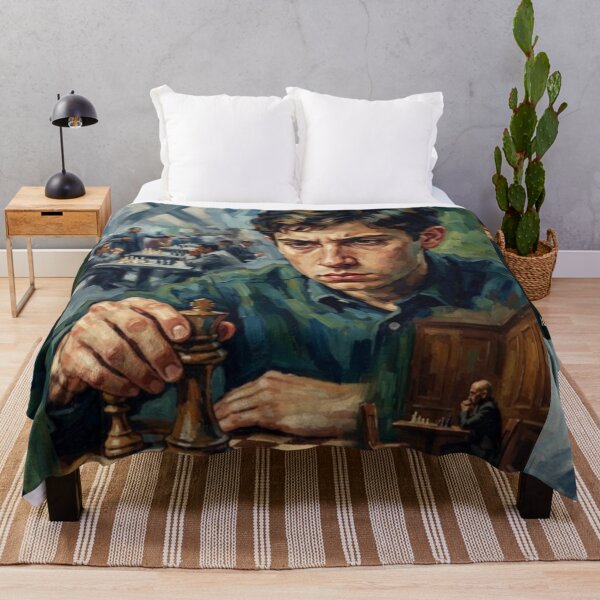 Item preview, Searching for Bobby Fischer Fine Art Tribute designed and sold by Art's Diner.