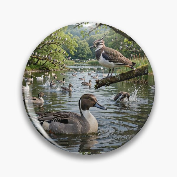 Item preview, Migratory Birds  designed and sold by AwesomeDigiShop.