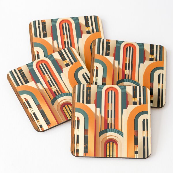 Item preview, Wall Art - Postcard - Art Deco Grandeur - #5 designed and sold by ForeverPrintsOK.