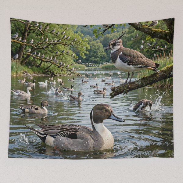 Item preview, Migratory Birds  designed and sold by AwesomeDigiShop.