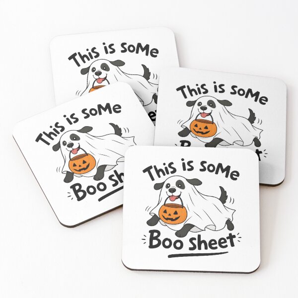 Item preview, Dog Ghost Boo Sheet Halloween Pun designed and sold by OlyvieArt.