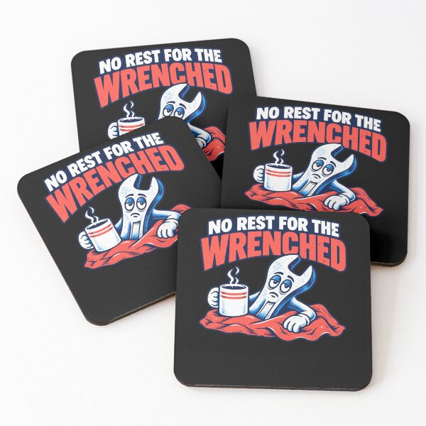 Item preview, Funny Wrenched Coffee Humor Art designed and sold by elderberry.