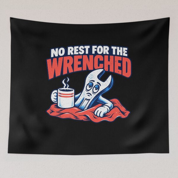 Item preview, Funny Wrenched Coffee Humor Art designed and sold by elderberry.