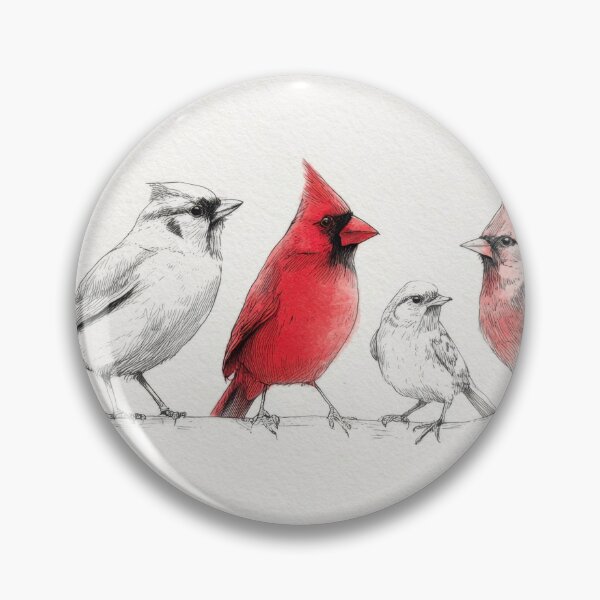 Item preview, Four birds are standing in a row designed and sold by anytka.