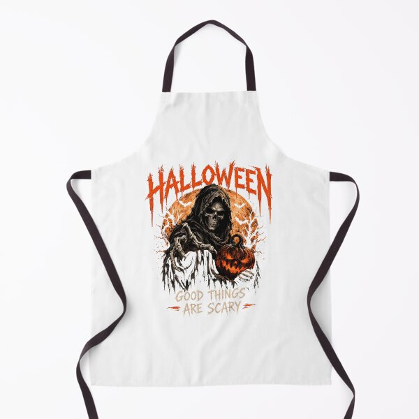 Item preview, Good things are scary — Creepy Gothic Skull designed and sold by westtricks.
