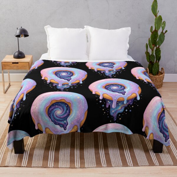 Item preview, Interstellar Pastel Donut With Dripping Galaxy Glaze designed and sold by vienaphi.
