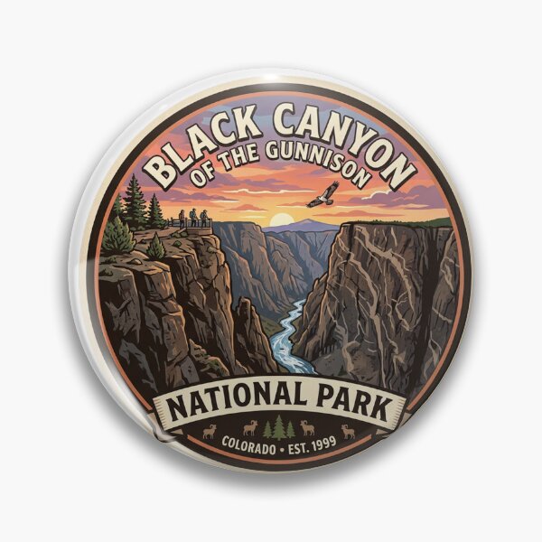 Item preview, Black Canyon Of the Gunnison National Park Colorado  USA National Park  designed and sold by TulipaGraphics.