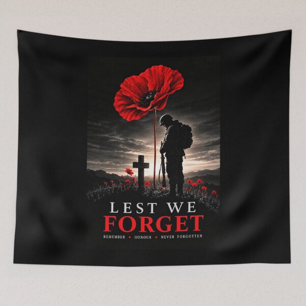 Item preview, Lest We Forget designed and sold by Hunter54nz.