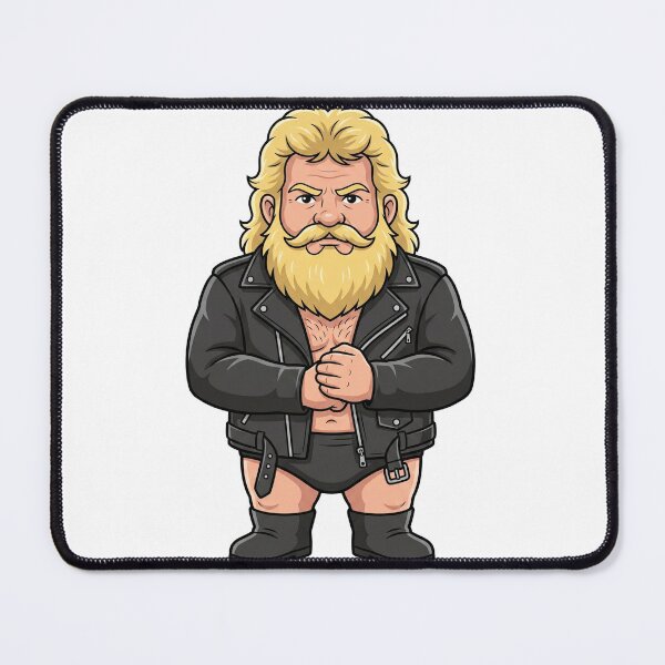 Item preview, Magnum TA Classic Wrestling Garden Gnome designed and sold by Bad-Decisions-Designs.