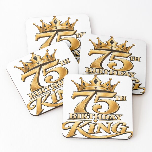 Item preview, 75th Birthday King 75 Years Old Crown Birthday Gift designed and sold by OUICHA.