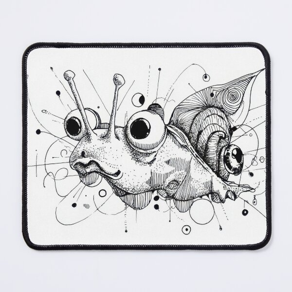 Item preview, Abstract snail with big eyes designed and sold by anytka.