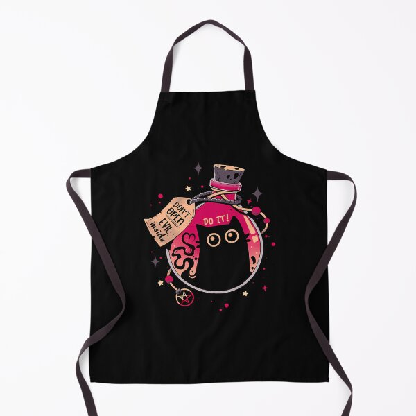 Item preview, Bottled Menace - Evil Black Cat designed and sold by korzeplammelx.