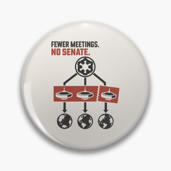 Item preview, Fewer Meetings, No Senate designed and sold by agearb.