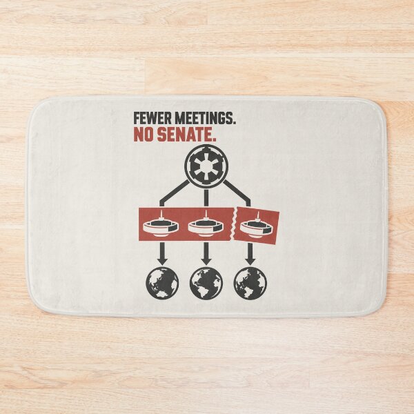 Item preview, Fewer Meetings, No Senate designed and sold by agearb.