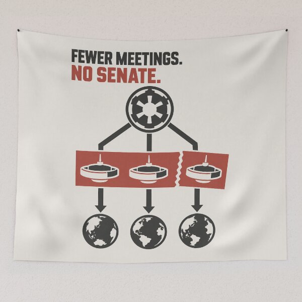 Item preview, Fewer Meetings, No Senate designed and sold by agearb.