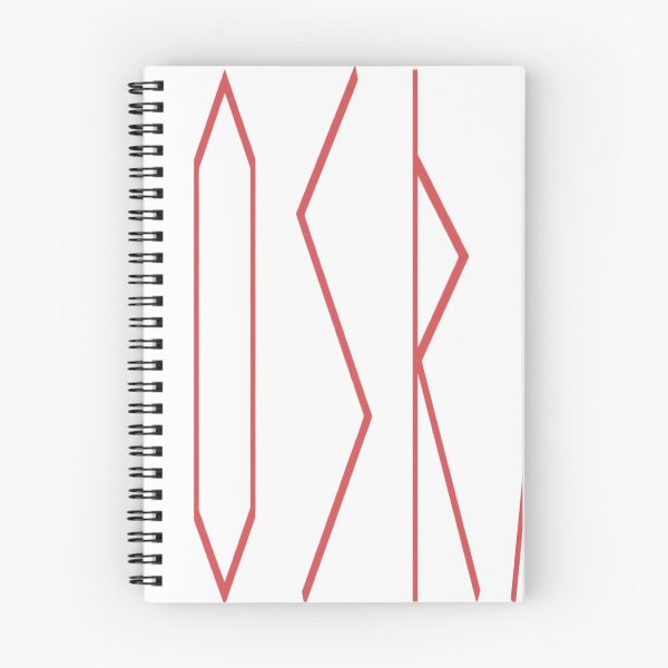 Item preview, HOSKA Minimal Geometric Typography Modern Line Art designed and sold by OUICHA.