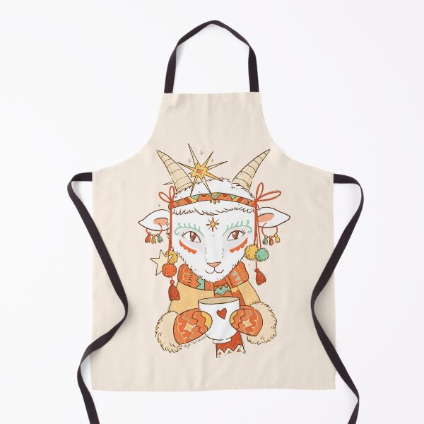 Item preview, Winter Christmas Goat designed and sold by Olya Yatsenko.