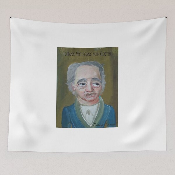 Item preview, Johann Wolfgang von Goethe portrait designed and sold by Diego Manuel Rodriguez.